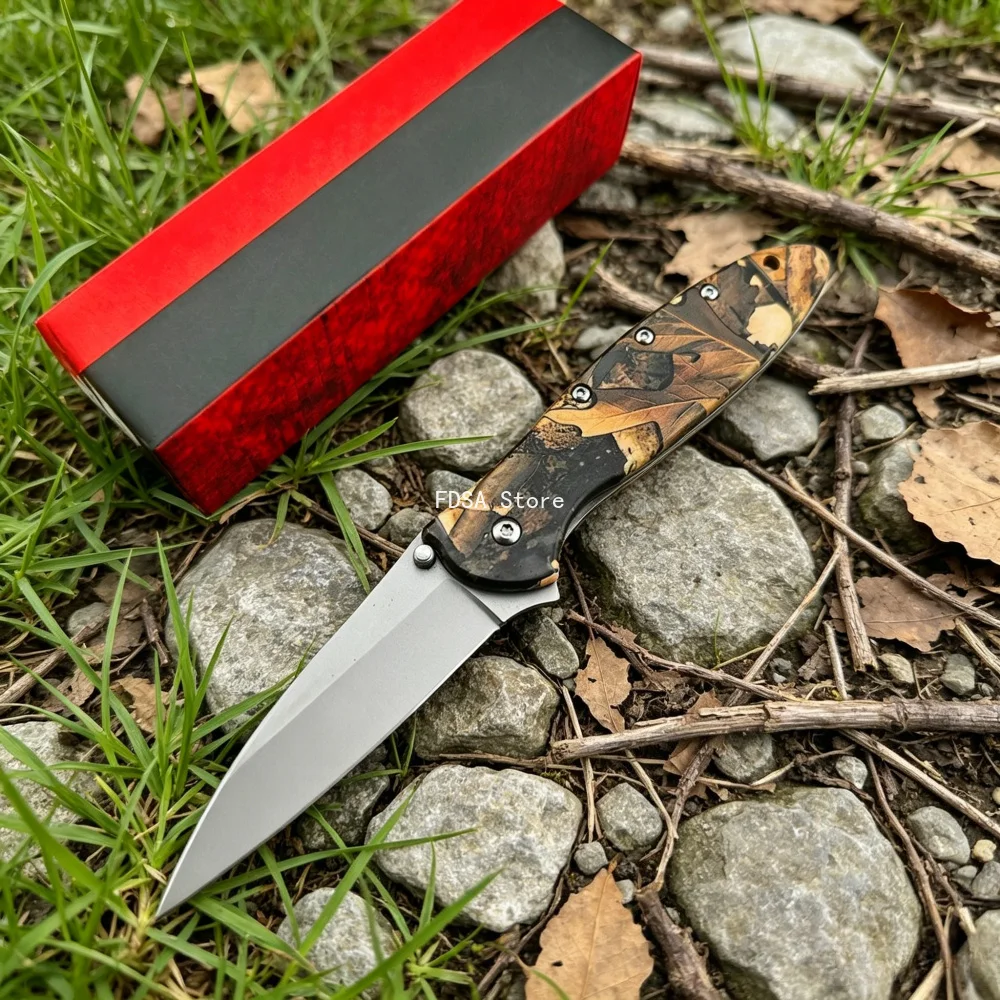 1660 Camping Fishing Portable Multifunctional Knives Outdoor 420 Steel Handle Folding Blade Knife High Hardness Hiking Rock Climbing Mountaineering EDC Tools
1660 Camping Fishing Portable Multifunctional Knives Outdoor 420 Steel Handle Folding Blade Knife High Hardness Hiking Rock Climbing Mountaineering EDC Tools