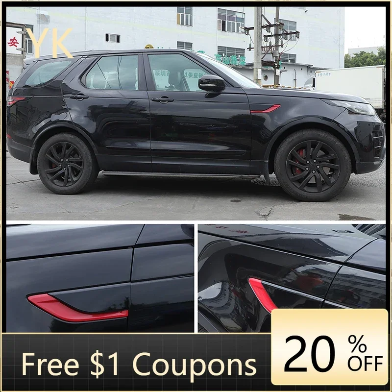For Land Rover Discovery 5 LR5 2017-2024 ABS Black Car Side Air Fender Vent Cover Decorate Car Accessories
For Land Rover Discovery 5 LR5 2017-2024 ABS Black Car Side Air Fender Vent Cover Decorate Car Accessories