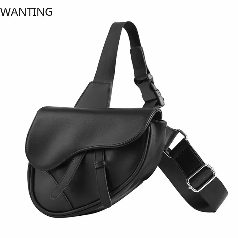 2025 New Men's Shoulder Bags Fashion Solid Saddle Men Women Anti-theft Messenger Bags Mens Black Crossbody Chest Pack For Male
2025 New Men's Shoulder Bags Fashion Solid Saddle Men Women Anti-theft Messenger Bags Mens Black Crossbody Chest Pack For Male
