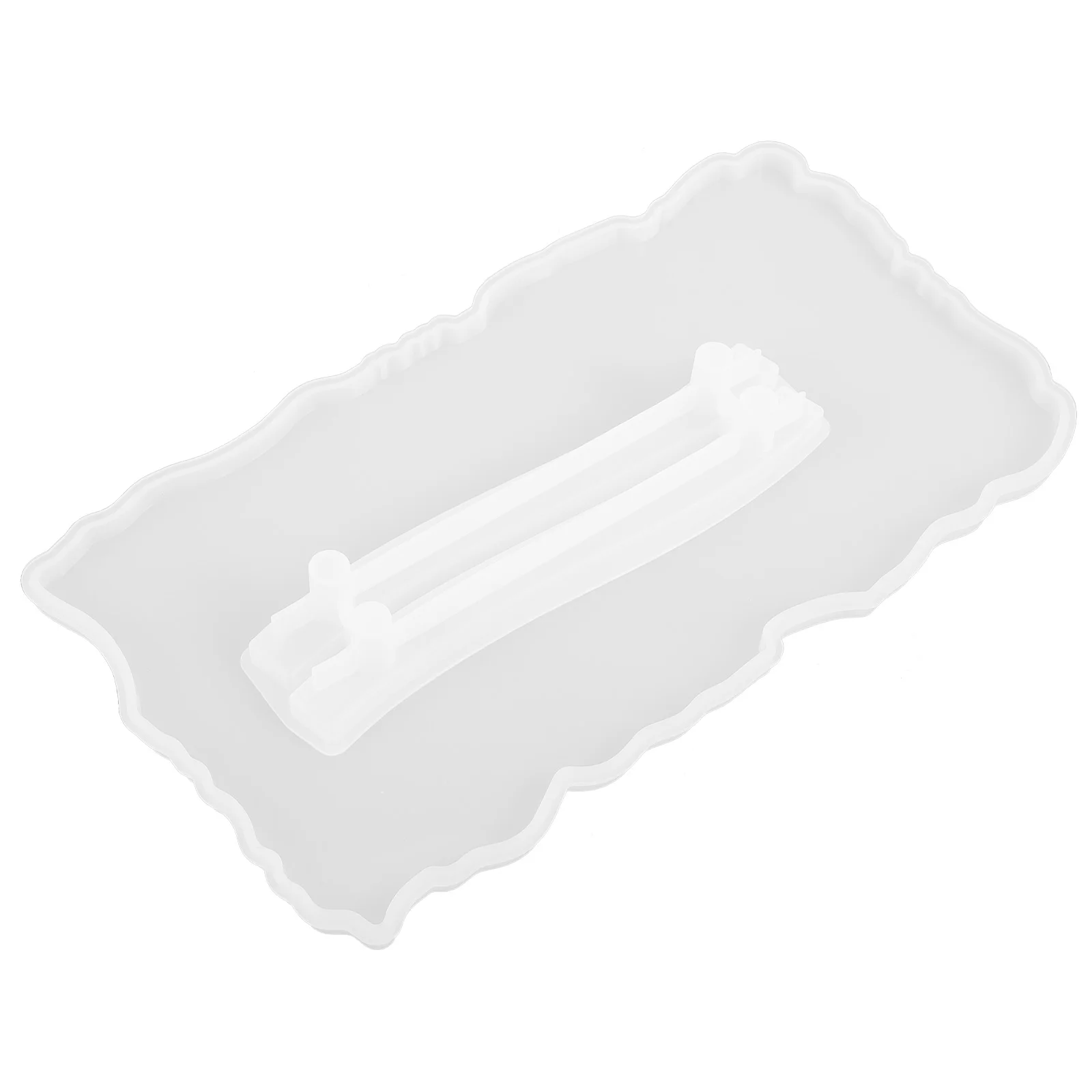 1 Set Silicone Resin Tray Mold Lightweight Compact Storage Resin Molds For Epoxy Diy Agate Serving Plate Tool Home Banquet 
1 Set Silicone Resin Tray Mold Lightweight Compact Storage Resin Molds For Epoxy Diy Agate Serving Plate Tool Home Banquet