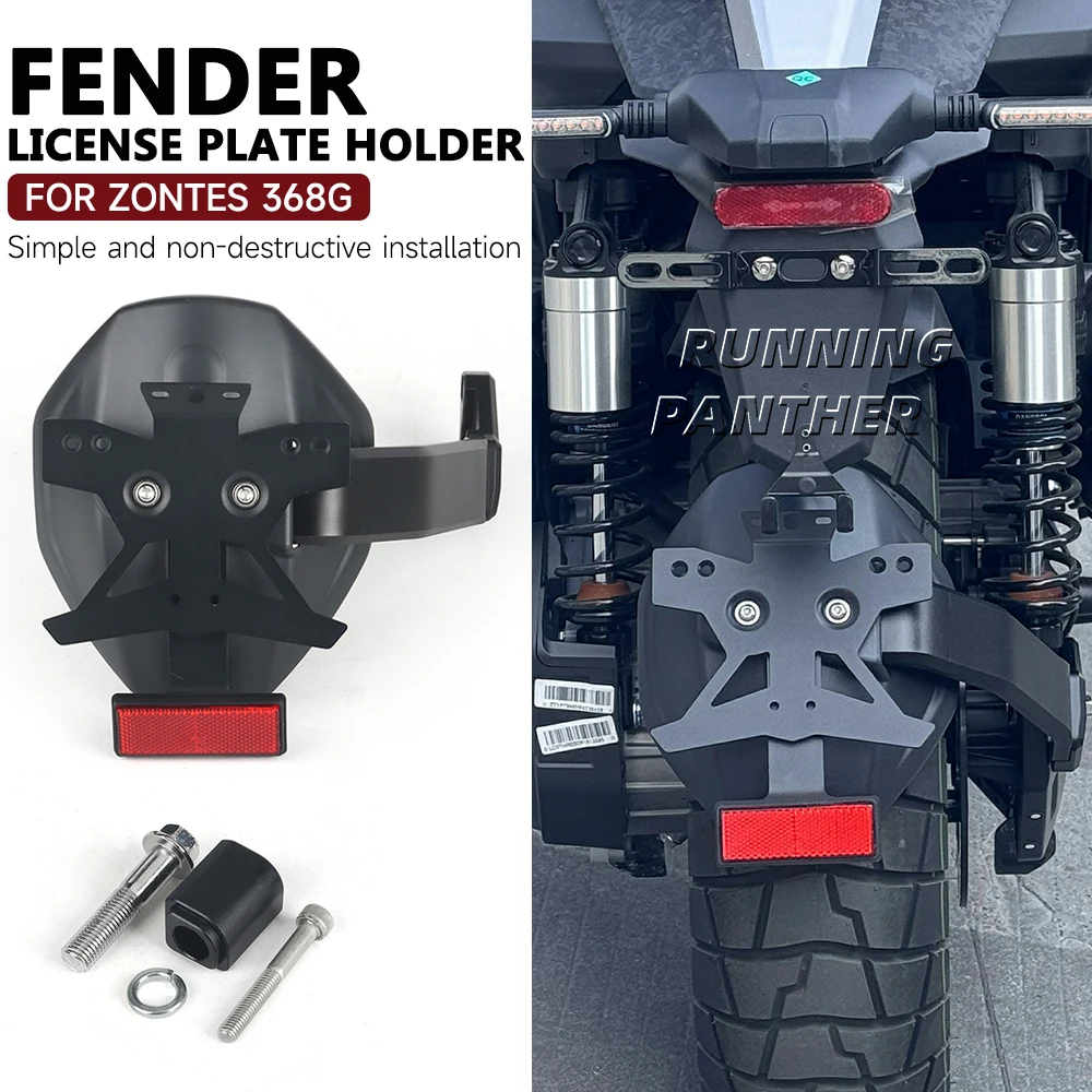 Motorcycle License Plate Holder FOR ZONTES 368G zontes 368g Fender Rear Wheel Mudguard With Bracket LED Light New
Motorcycle License Plate Holder FOR ZONTES 368G zontes 368g Fender Rear Wheel Mudguard With Bracket LED Light New