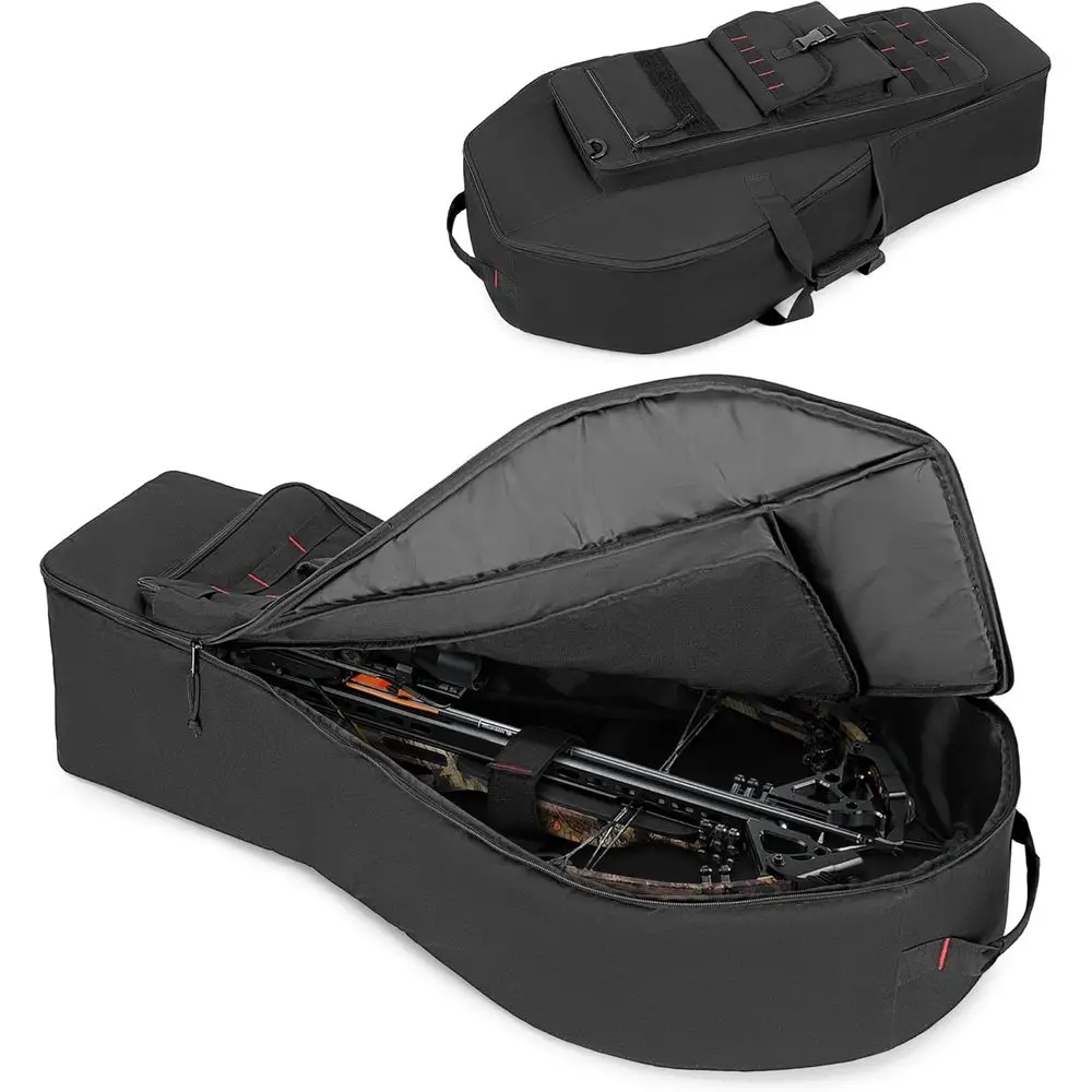 Padded Archery Bow Case with Arrow Quiver and Backpack Straps, Tactical Bow Carrier Bag for Multiple Arrows and Accessories
Padded Archery Bow Case with Arrow Quiver and Backpack Straps, Tactical Bow Carrier Bag for Multiple Arrows and Accessories