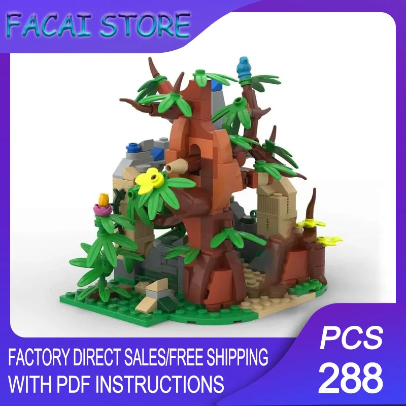 Jungle Model Moc Building Brick Modular Forgotten Jungle Shrine Model Technology Blocks Christmas DIY Toy Construction Gifts
Jungle Model Moc Building Brick Modular Forgotten Jungle Shrine Model Technology Blocks Christmas DIY Toy Construction Gifts