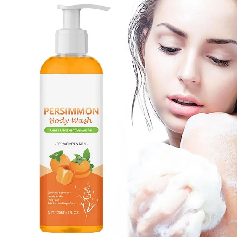 Persimmon Body Wash Anti Odor Purify Dirt Long Lasting Fragrance Refreshing Bathing Hydrating Deodorizing Smoothing Shower Gel
Persimmon Body Wash Anti Odor Purify Dirt Long Lasting Fragrance Refreshing Bathing Hydrating Deodorizing Smoothing Shower Gel
