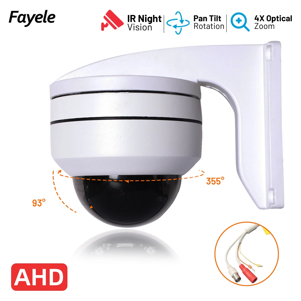 2MP 1080P AHD Dome PTZ Camera 4X Zoom Face Detection Home Security Video Surveillance Closed CCTV HD Analog 5MP BNC Cameras UTC
2MP 1080P AHD Dome PTZ Camera 4X Zoom Face Detection Home Security Video Surveillance Closed CCTV HD Analog 5MP BNC Cameras UTC