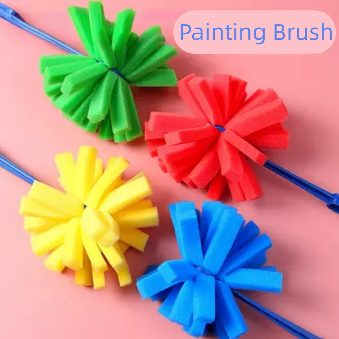 Губчатая кисть взрыва из 4 предметов, инструмент для рисования, художественная кисть, подходит для создания рисования, творческих поделок, граффити
Губчатая кисть взрыва из 4 предметов, инструмент для рисования, художественная кисть, подходит для создания рисования, творческих поделок, граффити