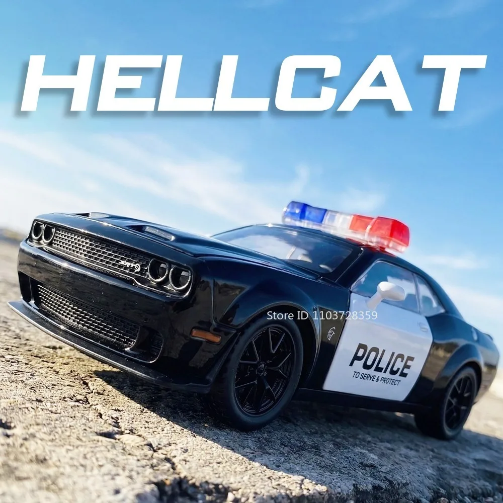 1:32 Hellcat Santana Police Car Model Toys Alloy Diecast Doors Opened Exquisite Interior Pull Back Educational Vehicle Models
1:32 Hellcat Santana Police Car Model Toys Alloy Diecast Doors Opened Exquisite Interior Pull Back Educational Vehicle Models