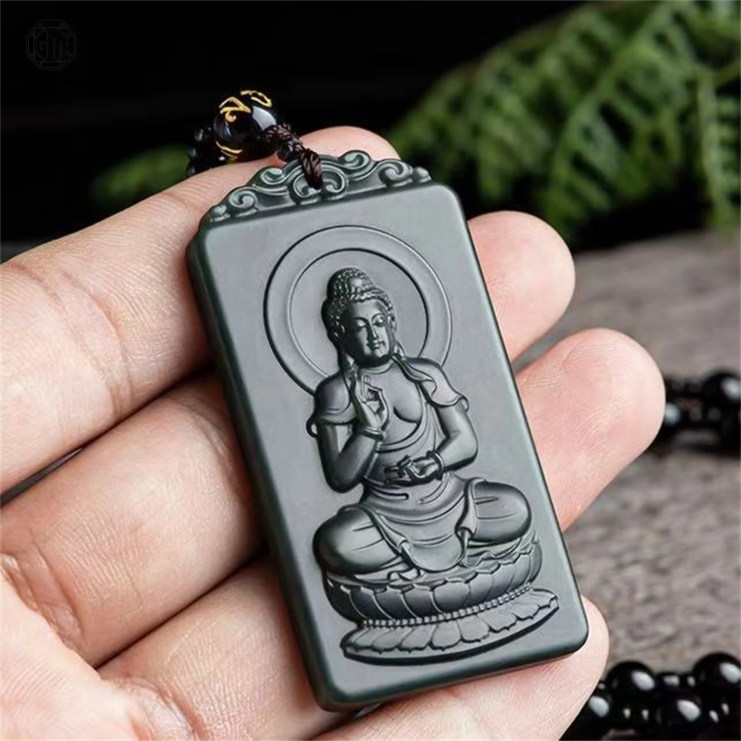Natural Old Material Hetian Black Jade Amitabha Buddha Plaque Pendant Unisex Men Women Gemstone Lord Guan Necklace Jewelry Gift
Natural Old Material Hetian Black Jade Amitabha Buddha Plaque Pendant Unisex Men Women Gemstone Lord Guan Necklace Jewelry Gift