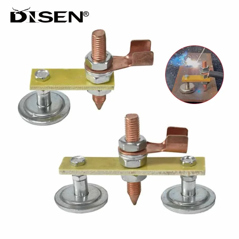Welding Magnet Head Magnetic Welding Fix Ground Clamp Single/Double Strong Magnetic Welding Support for Electric Ground
Welding Magnet Head Magnetic Welding Fix Ground Clamp Single/Double Strong Magnetic Welding Support for Electric Ground