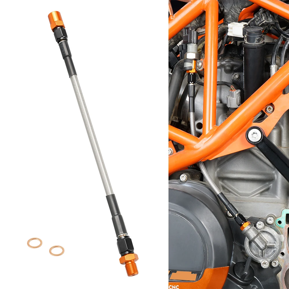Motorcycle Oil Hose Oil Pressure Hose for KTM 690 SMC R 690 SMCR 690 Enduro R 2012-2023 for GasGas 700 ES/SM 2023
Motorcycle Oil Hose Oil Pressure Hose for KTM 690 SMC R 690 SMCR 690 Enduro R 2012-2023 for GasGas 700 ES/SM 2023