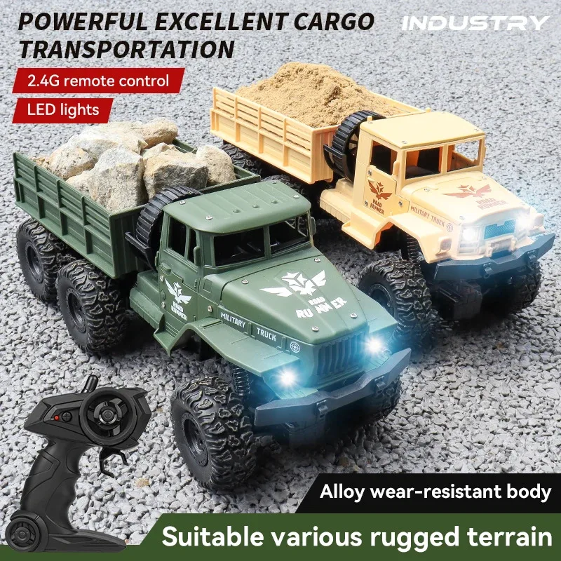 TEMIKIDS Alloy Six Wheel Military Card Remote Control Car 2.4G Simulation High-Speed Climbing Off-Road Lighting 4WD Toy Model Ca
TEMIKIDS Alloy Six Wheel Military Card Remote Control Car 2.4G Simulation High-Speed Climbing Off-Road Lighting 4WD Toy Model Ca