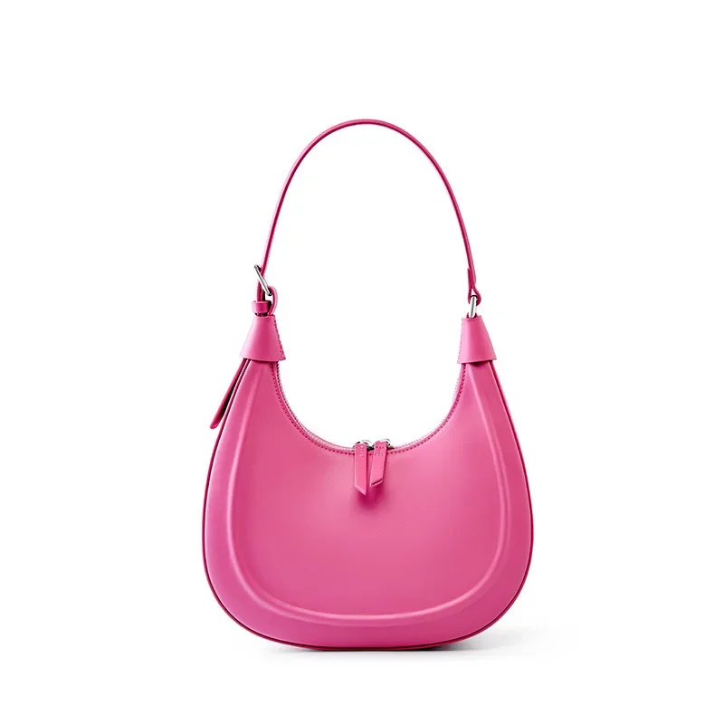2023 New Women Bag Half-moon Shaped Handbag Female Fashion Split Leather Underarm Pouch Shoulder Bag Lady Cross-body Messenger
2023 New Women Bag Half-moon Shaped Handbag Female Fashion Split Leather Underarm Pouch Shoulder Bag Lady Cross-body Messenger