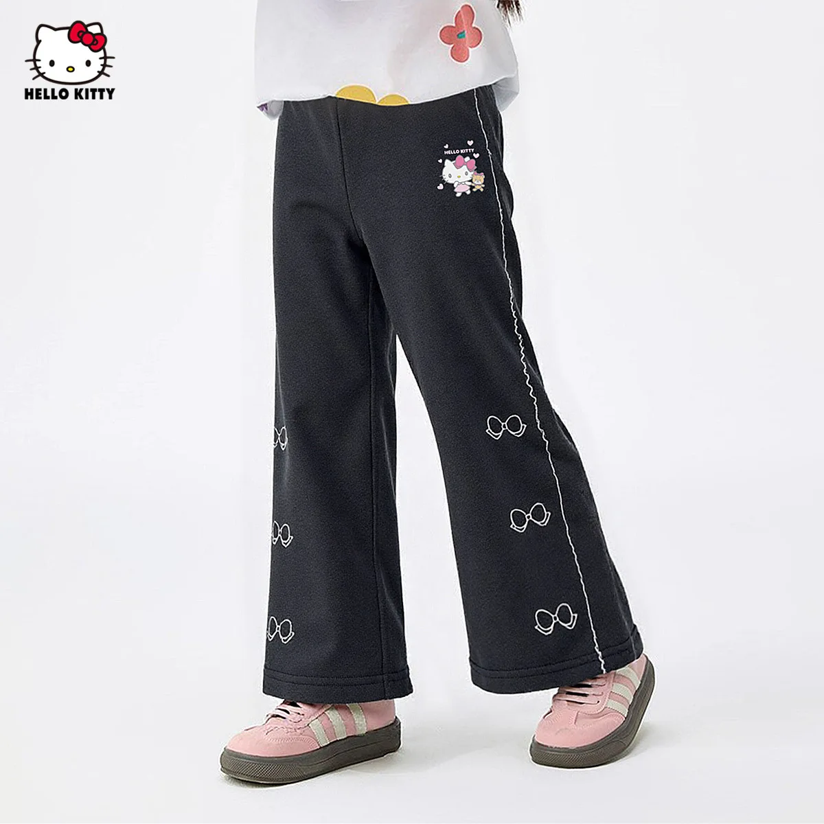 Sanrio Girl, модные брюки для сна, новые осенние модели Hello Kitty, милый мультяшный кружевной дизайн, модель, свободные брюки для отдыха
Sanrio Girl, модные брюки для сна, новые осенние модели Hello Kitty, милый мультяшный кружевной дизайн, модель, свободные брюки для отдыха