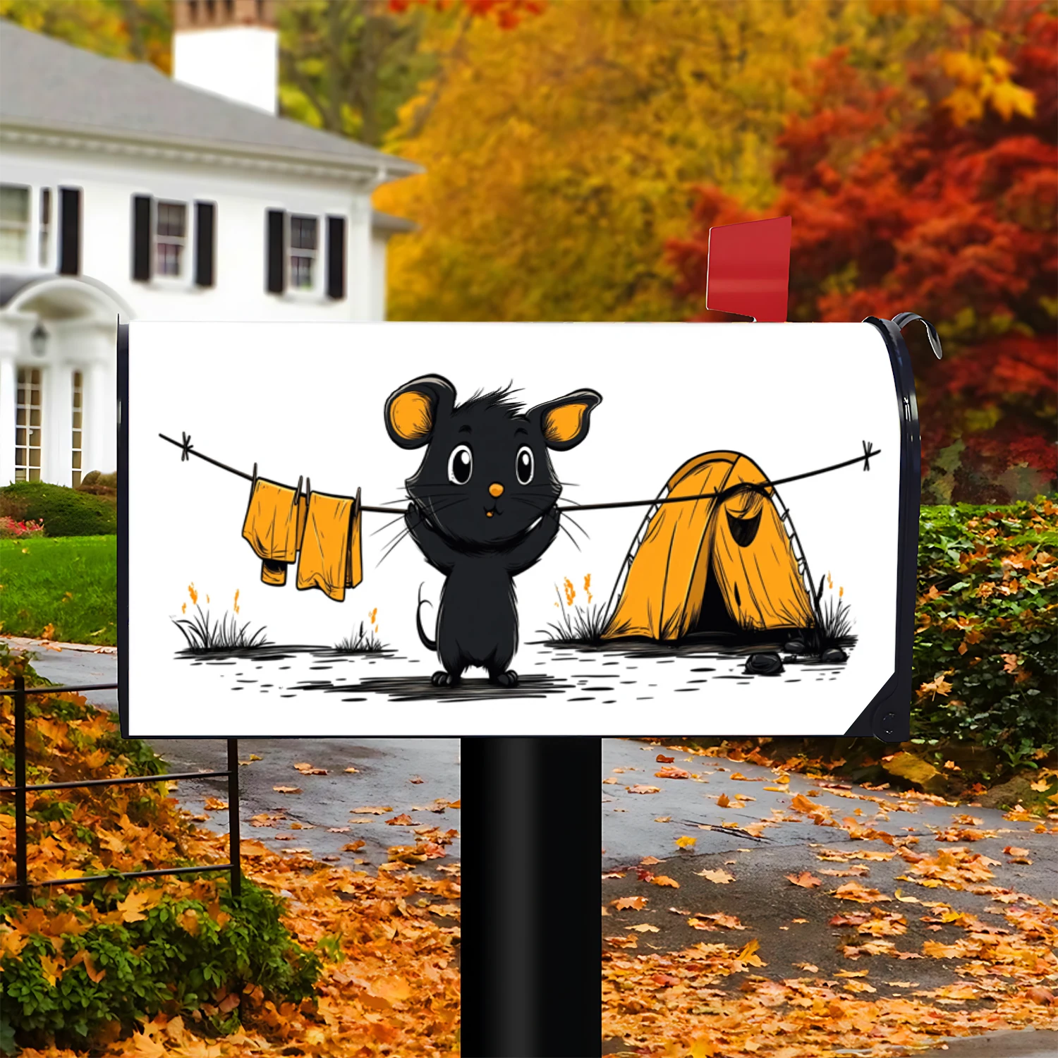 Magnetic Mailbox Cover Weatherproof Decorative Wrap for Outdoor Mail Box 18x21in Easy Install No Tools Durable Vinyl
Magnetic Mailbox Cover Weatherproof Decorative Wrap for Outdoor Mail Box 18x21in Easy Install No Tools Durable Vinyl