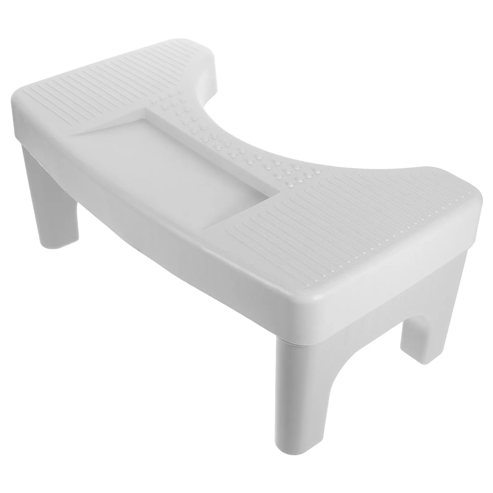 Toilet Stool Pure White Plastic Footstool Bathroom Seat Cushion Non-Slip Pad Adult Poop Stool Plastic Step Stools for Adults
Toilet Stool Pure White Plastic Footstool Bathroom Seat Cushion Non-Slip Pad Adult Poop Stool Plastic Step Stools for Adults