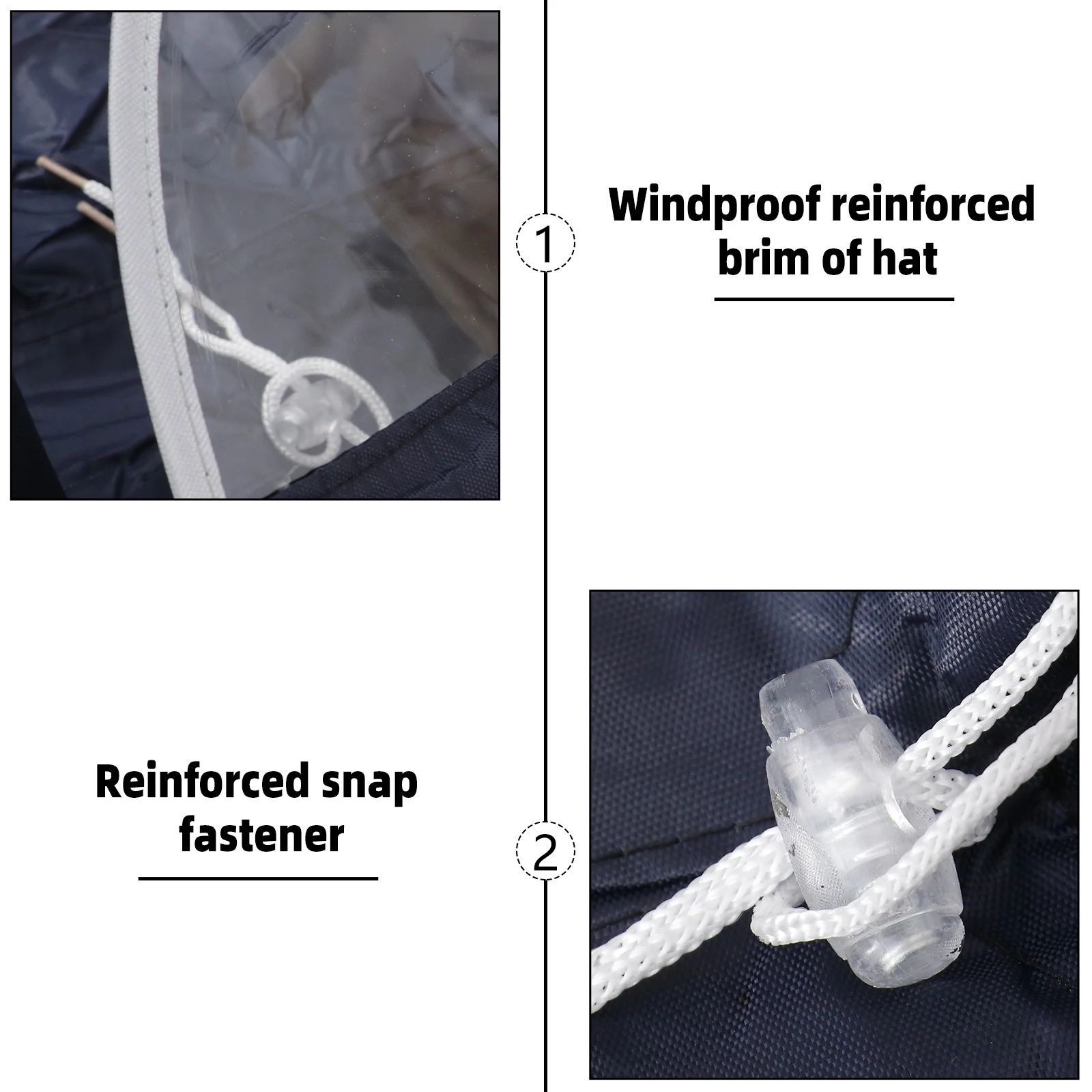 Reinforced Bike Raincoat Unisex One Size Windproof Waterproof Large Hat Brim Outdoor Poncho For Camping Scooter Wheelchair Blue
Reinforced Bike Raincoat Unisex One Size Windproof Waterproof Large Hat Brim Outdoor Poncho For Camping Scooter Wheelchair Blue