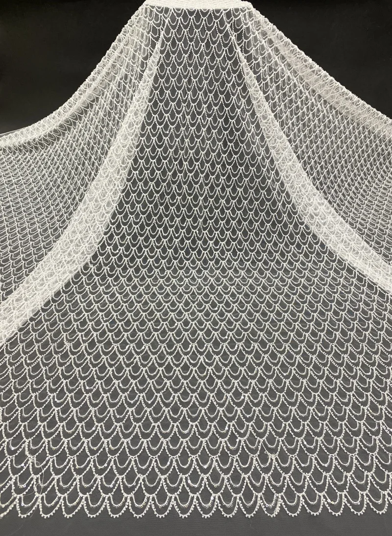 5 Yard Designer Sewing Beads Embroidery Sequin Wedding Dress Women's Fashion Pearl Fabric
5 Yard Designer Sewing Beads Embroidery Sequin Wedding Dress Women's Fashion Pearl Fabric