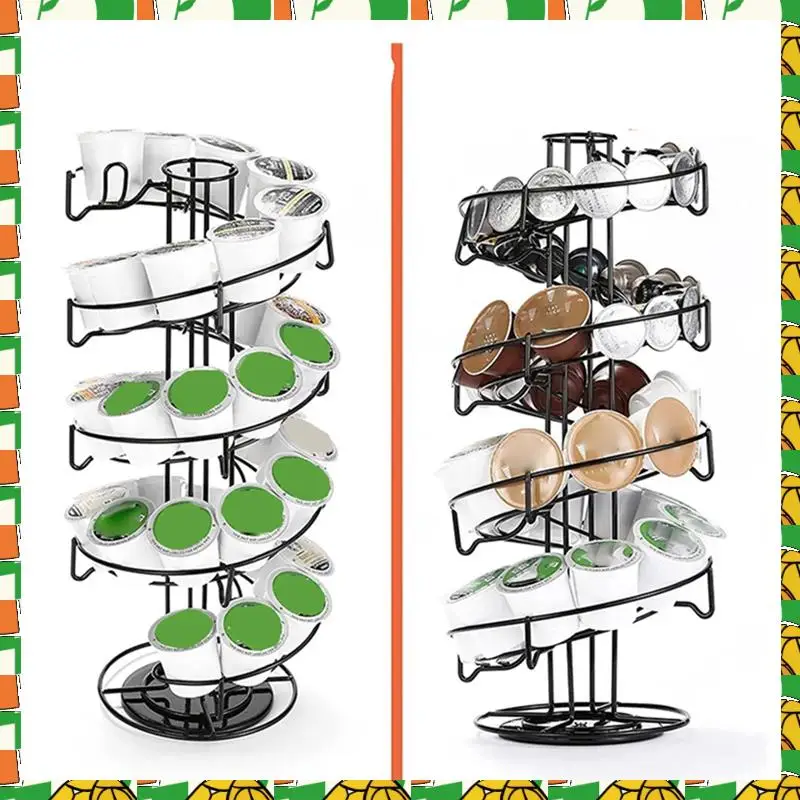 1 PCS Multifunctional Rotatable Coffee Capsule Pod Holder Storage Egg Tower Stand Shelves Display Rack
1 PCS Multifunctional Rotatable Coffee Capsule Pod Holder Storage Egg Tower Stand Shelves Display Rack