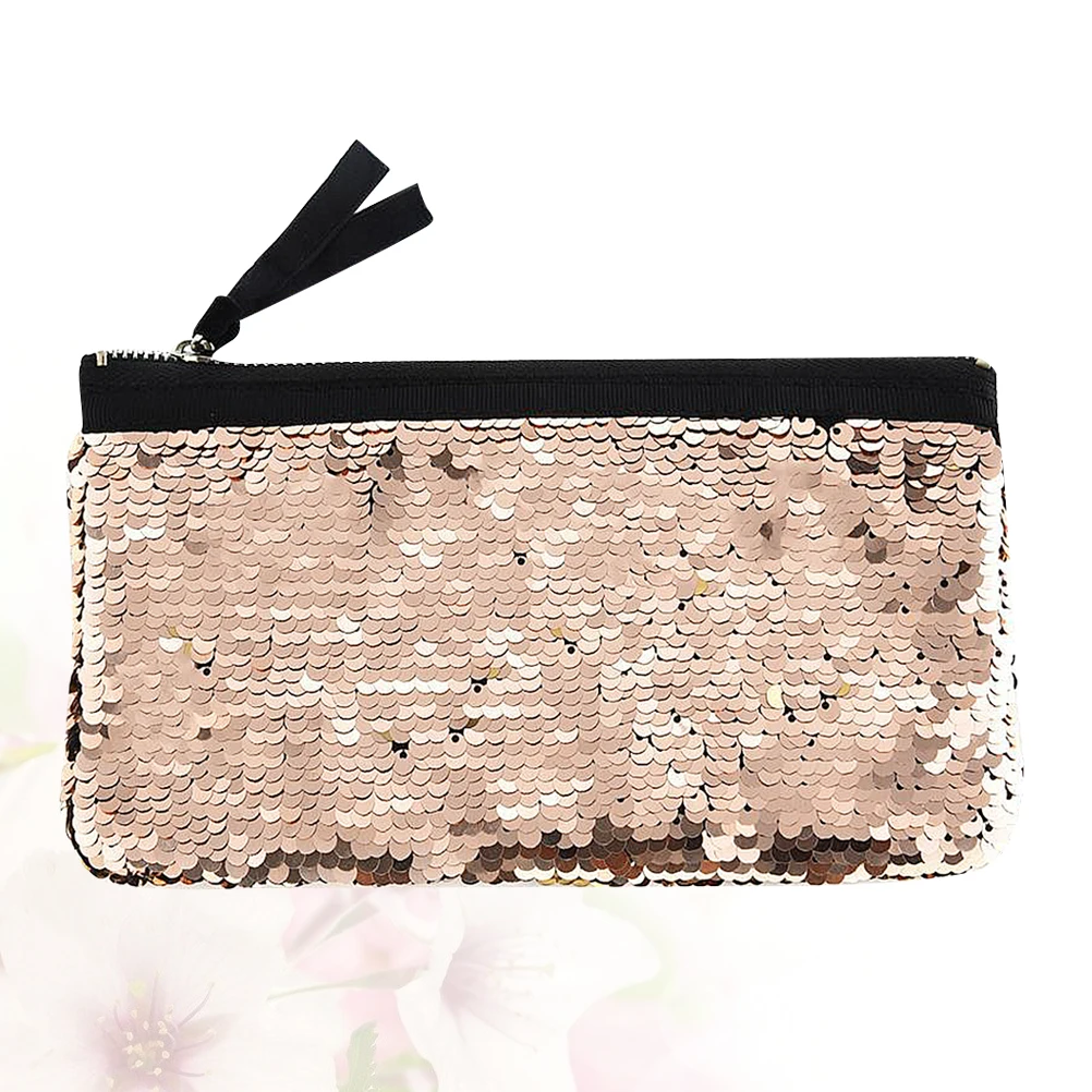 Fashion Sequined Handbag Bag Durable Storage Purse For Women Zipper Rosy Silver Gift Coin Cellphone Holder
Fashion Sequined Handbag Bag Durable Storage Purse For Women Zipper Rosy Silver Gift Coin Cellphone Holder