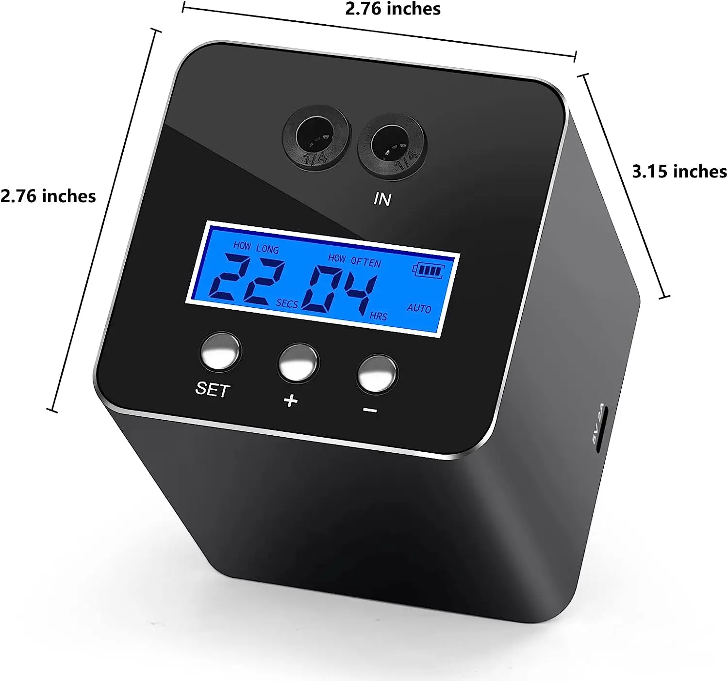 Timed Reptile Fogger Misting System Water Mister with Adjustable 360 Degree Spray Nozzles for Reptile Terrariums
Timed Reptile Fogger Misting System Water Mister with Adjustable 360 Degree Spray Nozzles for Reptile Terrariums