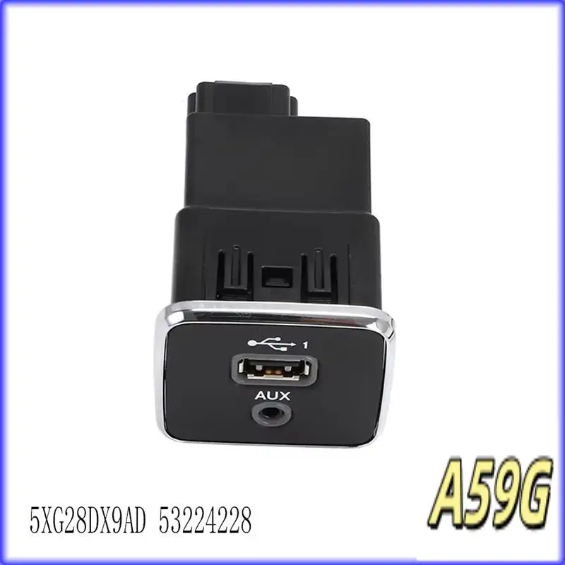 G9-USB AUX интерфейс передний USB-порт для зарядки для Jeep Cherokee Compass 2017-2021 5XG28DX9AD 53224228
G9-USB AUX интерфейс передний USB-порт для зарядки для Jeep Cherokee Compass 2017-2021 5XG28DX9AD 53224228