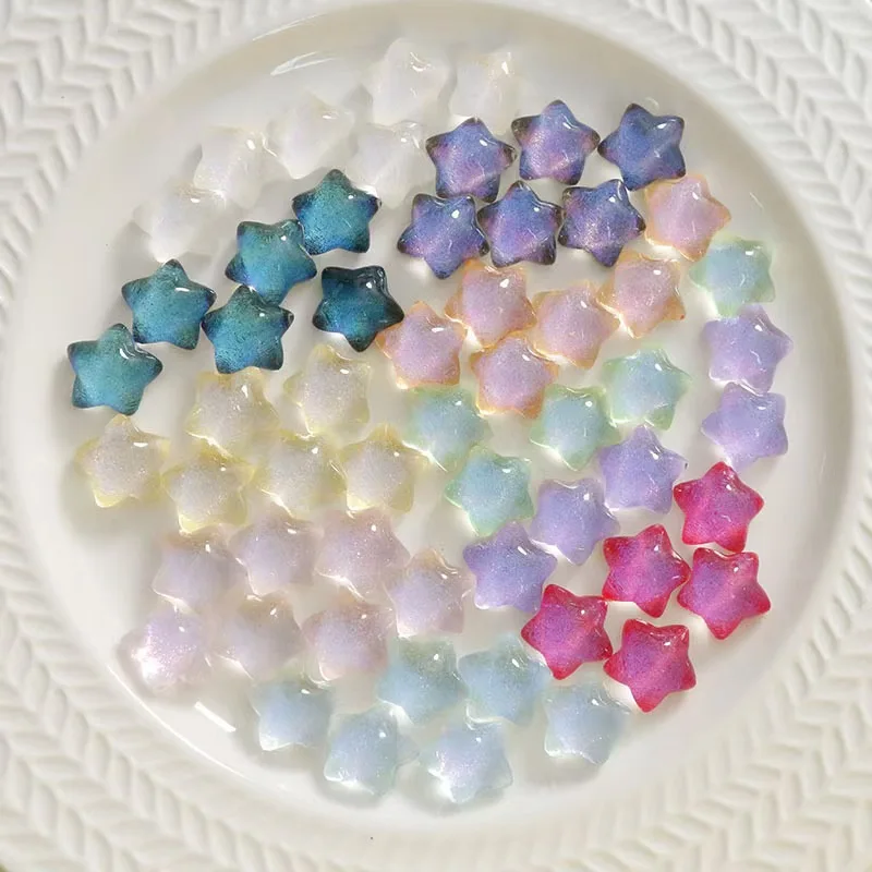 50pcs 16mm Five Point Star Starry Sky Color Resin Flatback Cabochon DIY Jewelry Findings For Earrings Hair Clip Necklace Making
50pcs 16mm Five Point Star Starry Sky Color Resin Flatback Cabochon DIY Jewelry Findings For Earrings Hair Clip Necklace Making