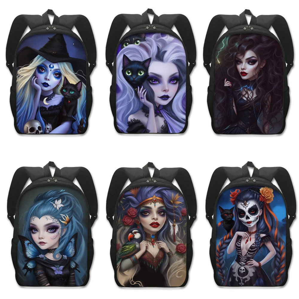 Рюкзак женский в готическом стиле, школьный ранец с фантастической ведьмой и черной кошкой для девочек-подростков
Рюкзак женский в готическом стиле, школьный ранец с фантастической ведьмой и черной кошкой для девочек-подростков