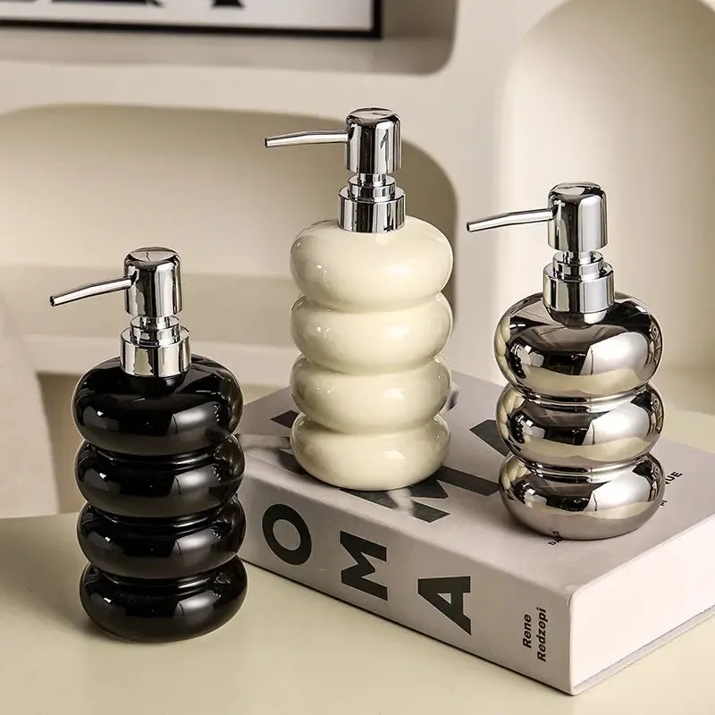 Ceramic Hand Sanitizer Bottle Household Shampoo Cosmetic Water Collection Bottle Home Hotel Soap Dispenser Bathroom Accessories
Ceramic Hand Sanitizer Bottle Household Shampoo Cosmetic Water Collection Bottle Home Hotel Soap Dispenser Bathroom Accessories