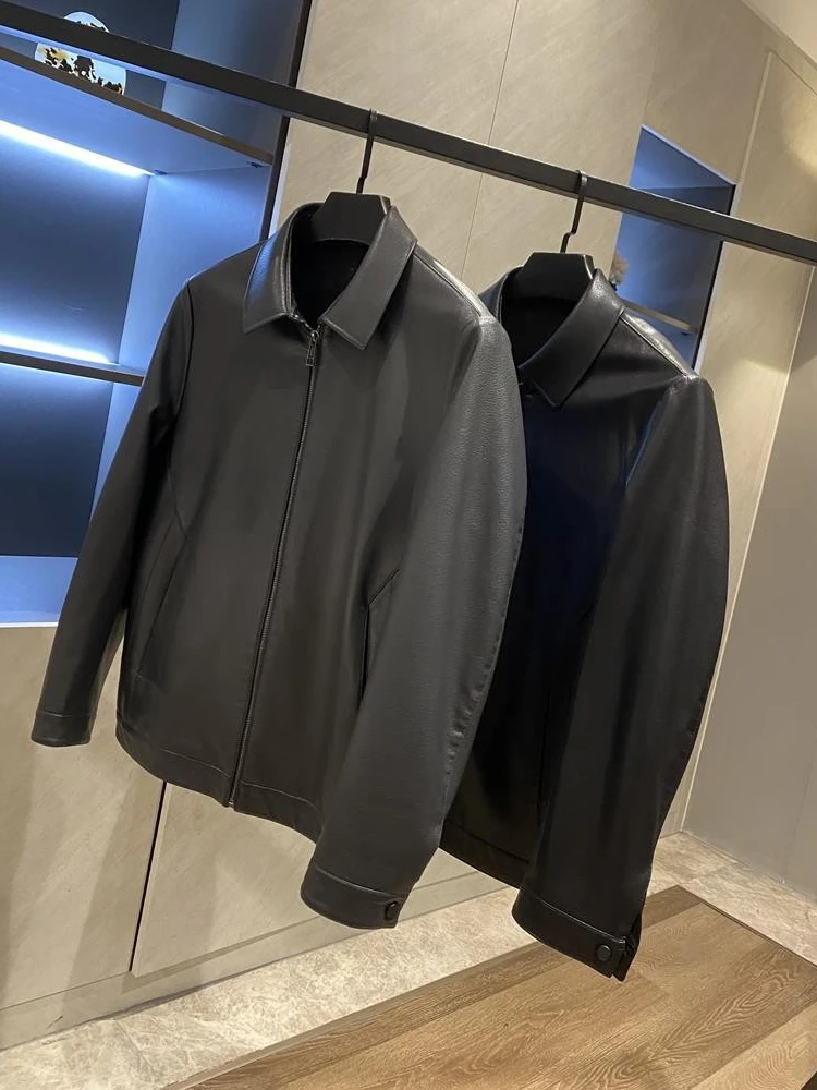Мужская куртка из оленьей кожи High Fashion, приталенная, повседневная, с отложным воротником, молодежная, деловая, на молнии, однотонная
Мужская куртка из оленьей кожи High Fashion, приталенная, повседневная, с отложным воротником, молодежная, деловая, на молнии, однотонная