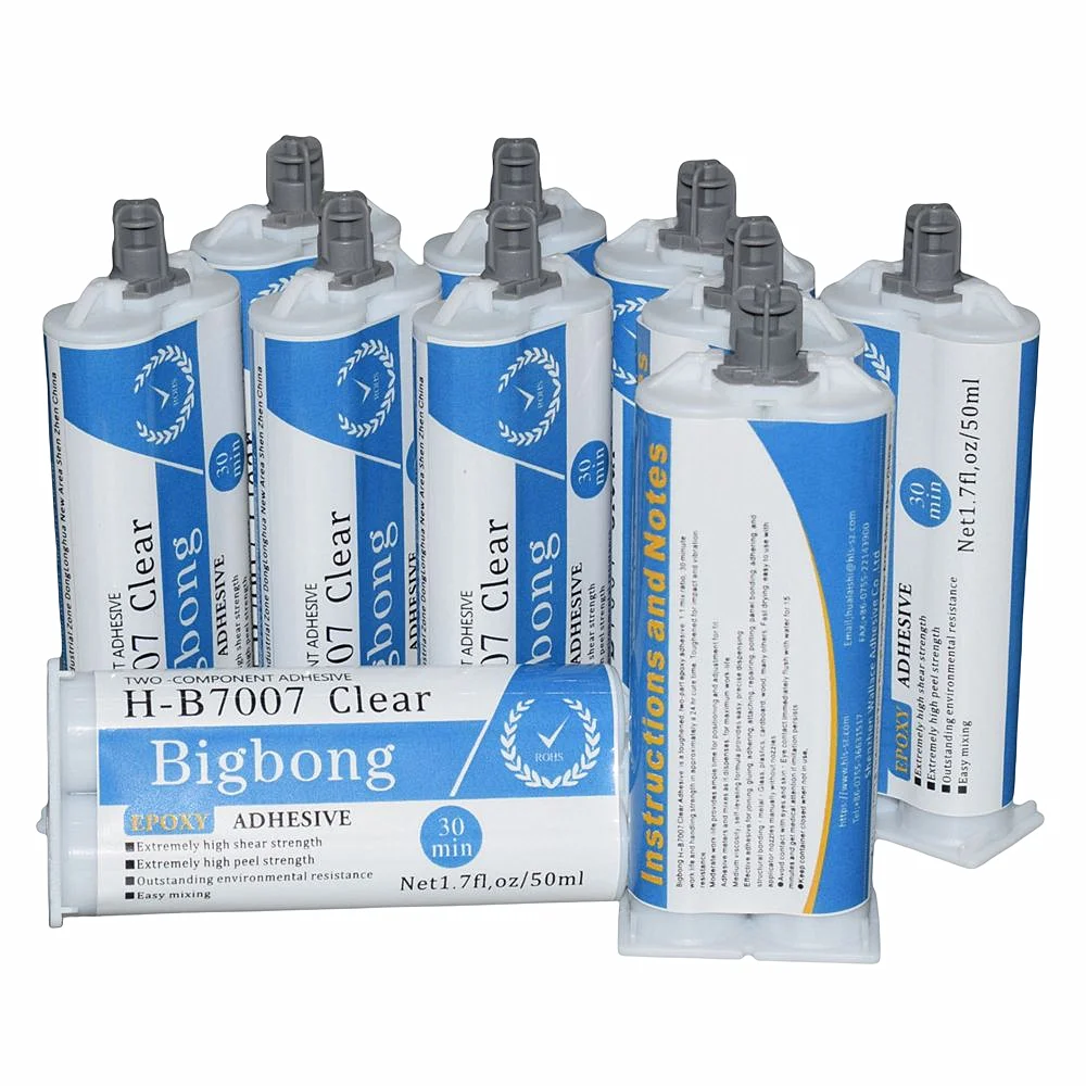 10pcs Transparent Epoxy Resin 1:1 Strong Structural Adhesive 50ml AB Caulk Glue Curing Time 30 Minutes for 50ml 1:1 Caulking Gun
10pcs Transparent Epoxy Resin 1:1 Strong Structural Adhesive 50ml AB Caulk Glue Curing Time 30 Minutes for 50ml 1:1 Caulking Gun