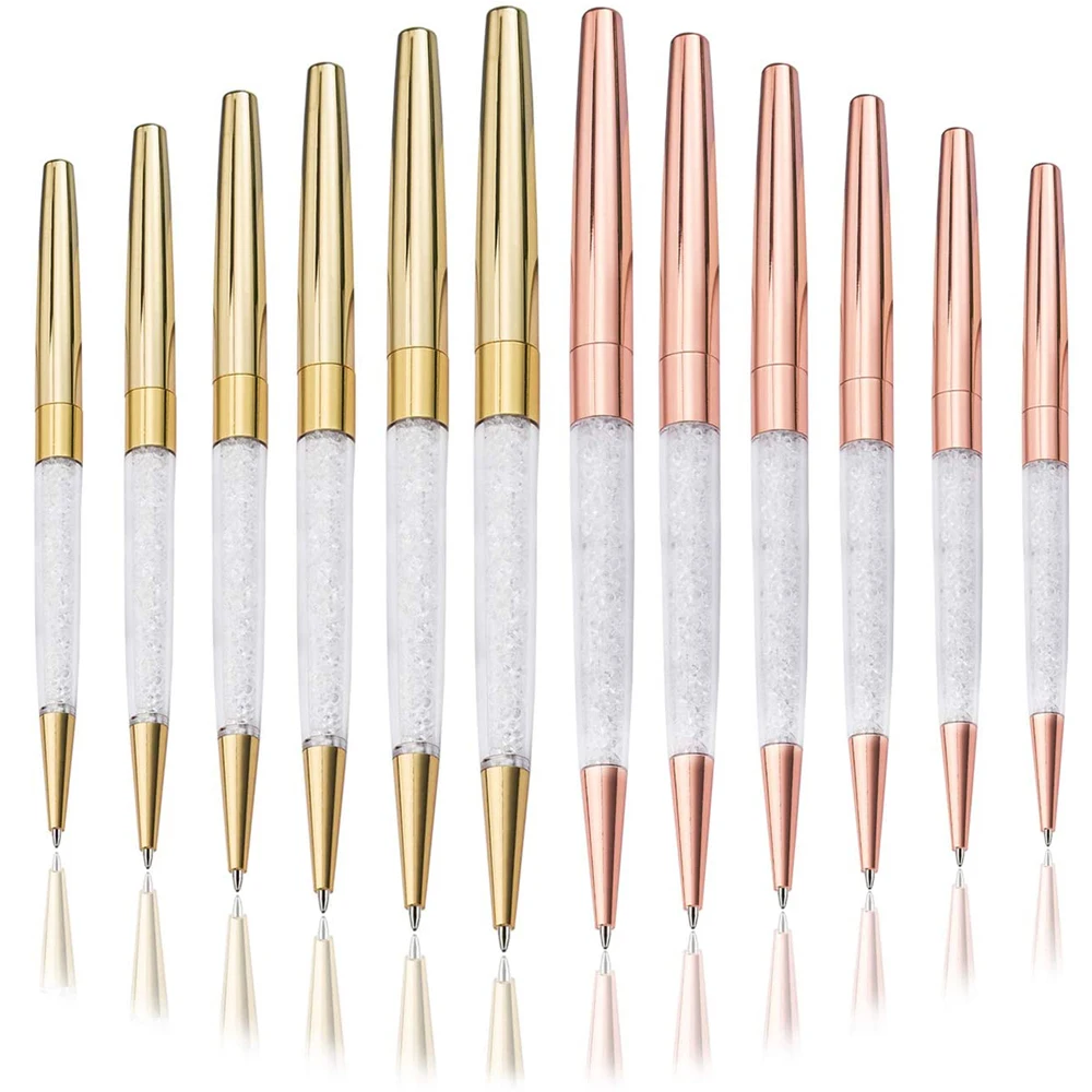 50Pcs/Lot Crystal Ballpoint Pen Stationery Office School Supply Twist Open Metal Roller Rose Gold Free Customized Logo Name
50Pcs/Lot Crystal Ballpoint Pen Stationery Office School Supply Twist Open Metal Roller Rose Gold Free Customized Logo Name