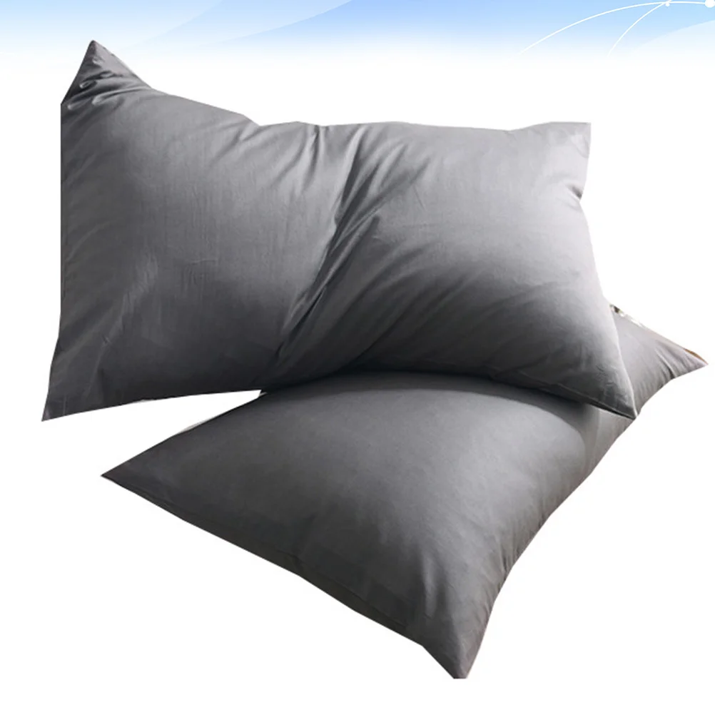 1Pair Pure Cotton Pillow Covers Dark Grey Comfortable Pillowcase for Home Bedroom Decorative Gift Pillow
1Pair Pure Cotton Pillow Covers Dark Grey Comfortable Pillowcase for Home Bedroom Decorative Gift Pillow