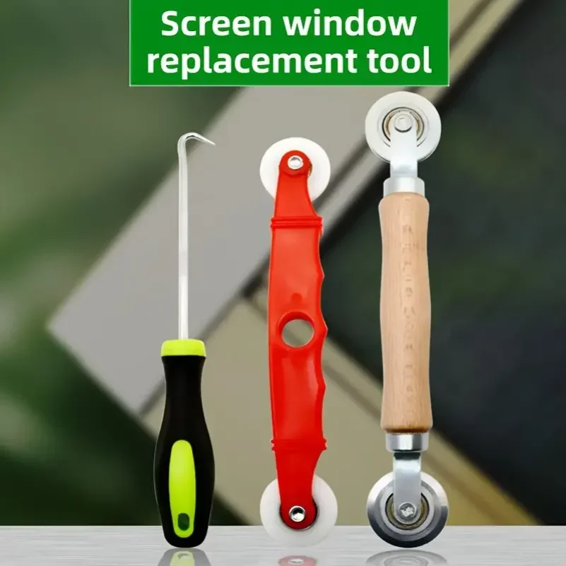 3-Piece Screen Fix Kit - Effortless Door & Window Screen Installation - Durable, Versatile Tools for a Seamless Repair Solution
3-Piece Screen Fix Kit - Effortless Door & Window Screen Installation - Durable, Versatile Tools for a Seamless Repair Solution