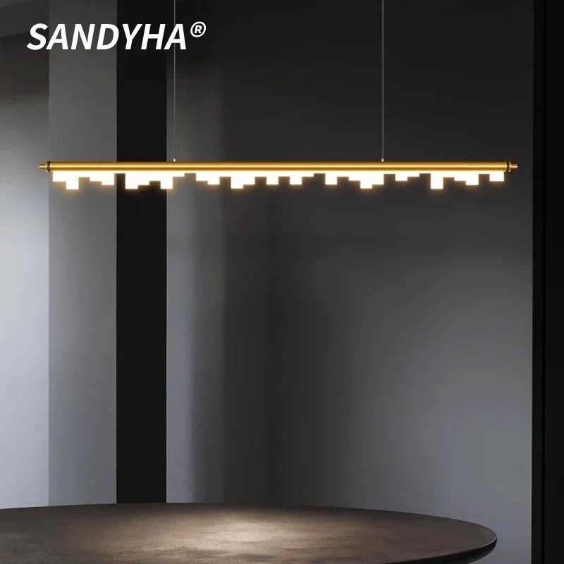 SANDYHA Modern Nordic Acrylic Pendant Lights Stylish Kitchen Island Chandelier Elegant Living Room Decor Dining Table Lighting
SANDYHA Modern Nordic Acrylic Pendant Lights Stylish Kitchen Island Chandelier Elegant Living Room Decor Dining Table Lighting