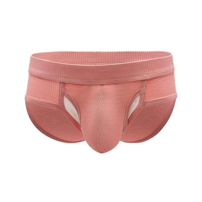 Men's Modal Ribbed Low Rise Briefs U convex Pouch Separated Bulge Sexy Underpants
Men's Modal Ribbed Low Rise Briefs U convex Pouch Separated Bulge Sexy Underpants