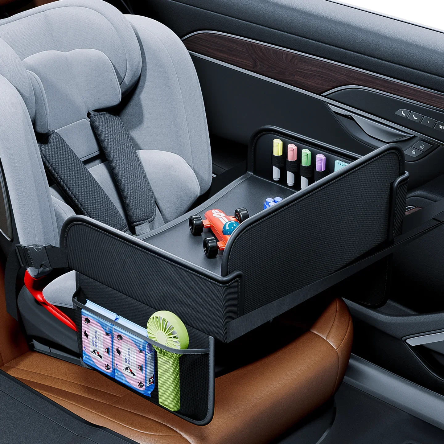 Multifunctional Car Kids Safety Seat Tray Table Children On-the-Go Dining & Activity Desk
Multifunctional Car Kids Safety Seat Tray Table Children On-the-Go Dining & Activity Desk