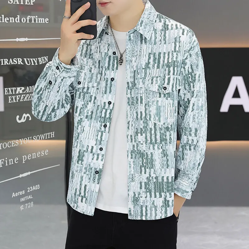 Весна и осень 2024, лидер продаж, высококачественная повседневная свободная рубашка с длинными рукавами, куртка и пальто в гонконгском стиле.
Весна и осень 2024, лидер продаж, высококачественная повседневная свободная рубашка с длинными рукавами, куртка и пальто в гонконгском стиле.