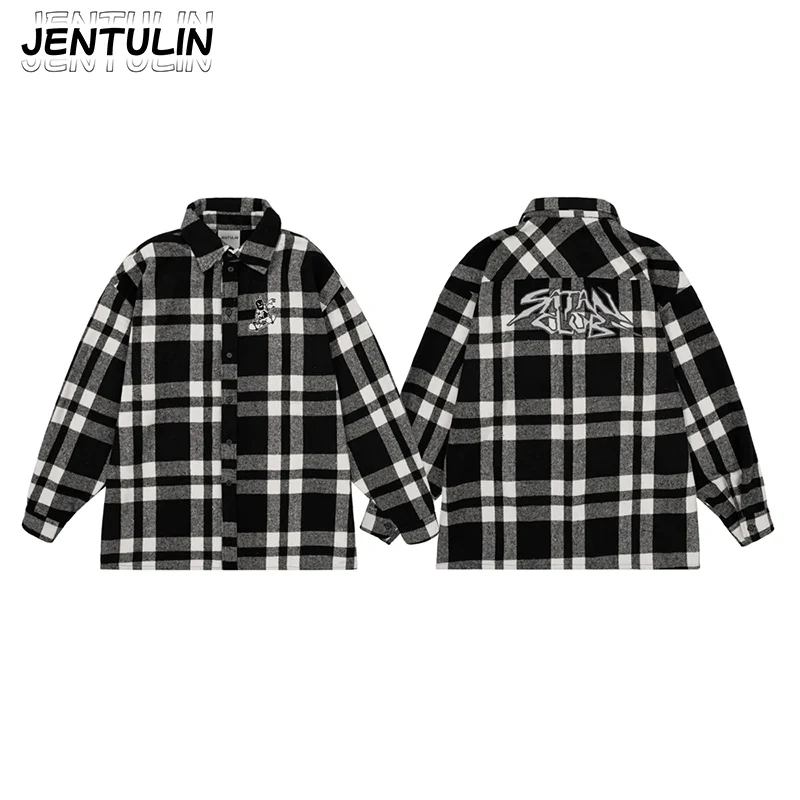 Punk Hip Hop Premium Men Korean Popular Clothes Shirt High Quality Male Social Shirts Formal Long Sleeve Shirt Satan Club Hooded
Punk Hip Hop Premium Men Korean Popular Clothes Shirt High Quality Male Social Shirts Formal Long Sleeve Shirt Satan Club Hooded