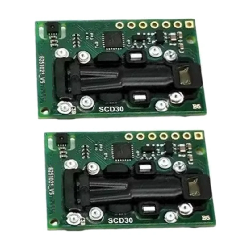 2 шт. SCD30 модуль датчиков качества воздуха для измерений CO2 и RH/T I2C Modbus PWM SCD30 датчик углекислого газа
2 шт. SCD30 модуль датчиков качества воздуха для измерений CO2 и RH/T I2C Modbus PWM SCD30 датчик углекислого газа