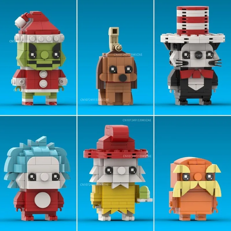 MOC Classic Movie The Loraxed Brickheadz Building Blocks Dr. Seussed Love Comedy Action Figures Ideas Set Bricks Toys Gifts
MOC Classic Movie The Loraxed Brickheadz Building Blocks Dr. Seussed Love Comedy Action Figures Ideas Set Bricks Toys Gifts