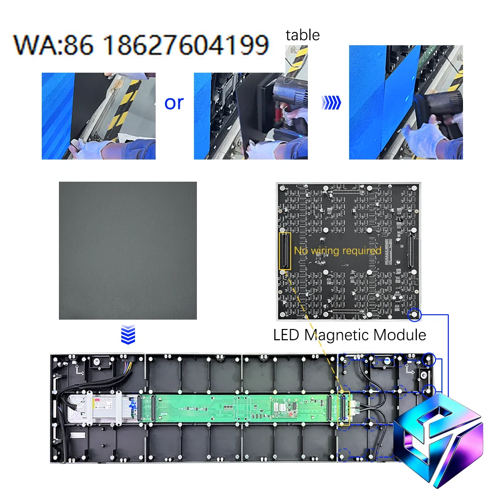 P2.5 P3.91 Flexible Big Screen Panel Indoor 3D Cinema LED Video Wall For Stage Event Commercial Advertising Use
P2.5 P3.91 Flexible Big Screen Panel Indoor 3D Cinema LED Video Wall For Stage Event Commercial Advertising Use