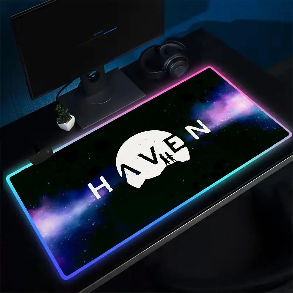 Коврик для мыши CoolHAVEN, игровой коврик для мыши в стиле аниме, светодиодные настольные коврики с подсветкой, резиновые настольные коврики XXL RGB
Коврик для мыши CoolHAVEN, игровой коврик для мыши в стиле аниме, светодиодные настольные коврики с подсветкой, резиновые настольные коврики XXL RGB