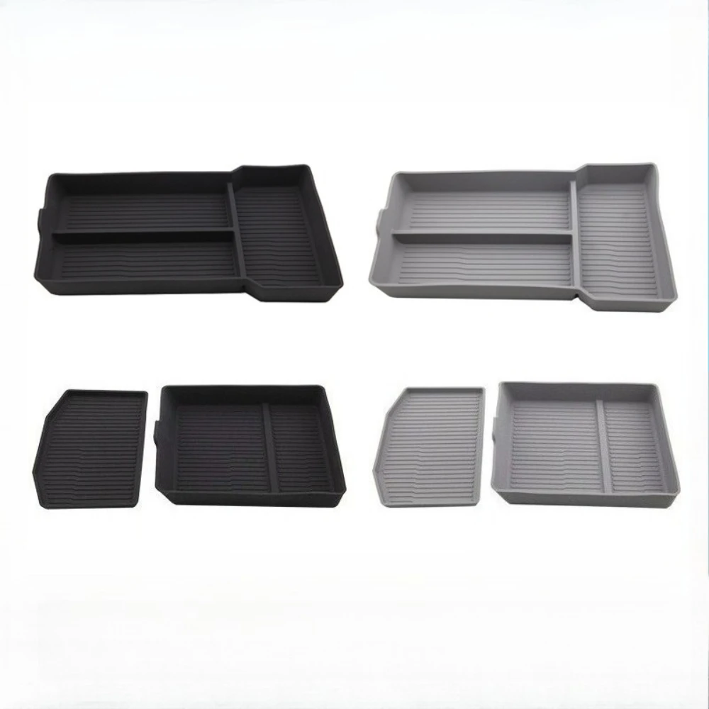 Central control lower Silicone storage box For Tesla Model 3 Highland (2024-2026) under armrest box Mat Car Interior Accessories
Central control lower Silicone storage box For Tesla Model 3 Highland (2024-2026) under armrest box Mat Car Interior Accessories