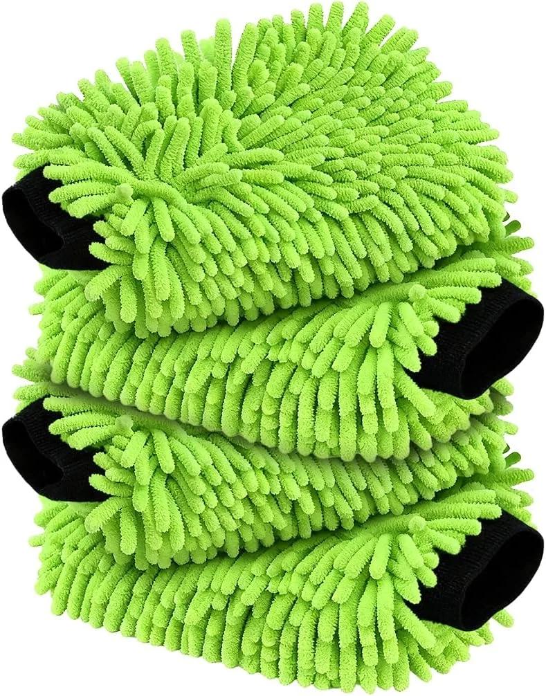 1/2Pcs Green Microfiber Car Wash Gloves, Premium Chenille Lint & Scratch Resistant Cleaning Mitt for Car & E-Bike Washing
1/2Pcs Green Microfiber Car Wash Gloves, Premium Chenille Lint & Scratch Resistant Cleaning Mitt for Car & E-Bike Washing