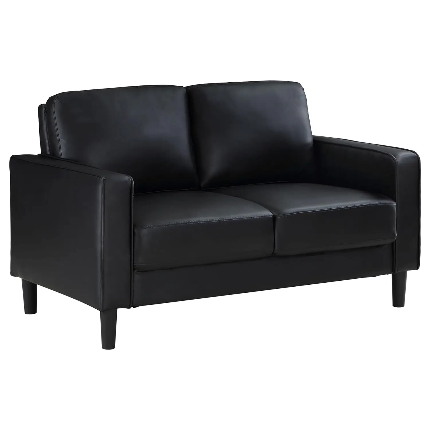 Coaster Home Furnishings - Ruth - Leatherette - Upholstered Loveseat with Track Arms, Attached Seats and Backs, and, Customized
Coaster Home Furnishings - Ruth - Leatherette - Upholstered Loveseat with Track Arms, Attached Seats and Backs, and, Customized