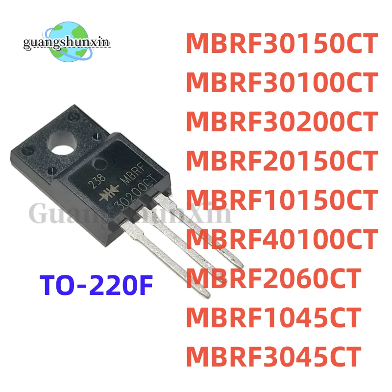 10 шт. MBRF30150CT TO-220F MBRF30100CT MBRF30200CT MBRF20150CT MBRF40100CT MBRF2060CT MBRF1045CT MBRF3045CT MBRF10150CT
10 шт. MBRF30150CT TO-220F MBRF30100CT MBRF30200CT MBRF20150CT MBRF40100CT MBRF2060CT MBRF1045CT MBRF3045CT MBRF10150CT