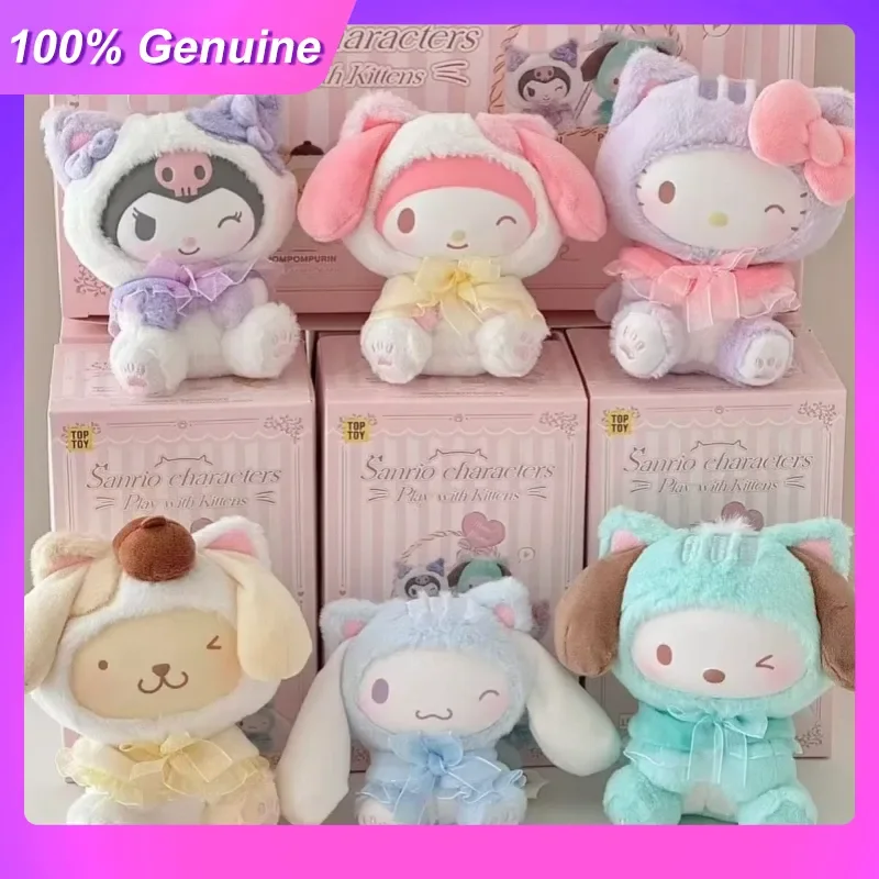 100%Genuine Toptoy Family Doudou Kitten Series Plush Pendant Blind Box Cute Stuffed Doll Desktop Ornament Collectible Gift
100%Genuine Toptoy Family Doudou Kitten Series Plush Pendant Blind Box Cute Stuffed Doll Desktop Ornament Collectible Gift