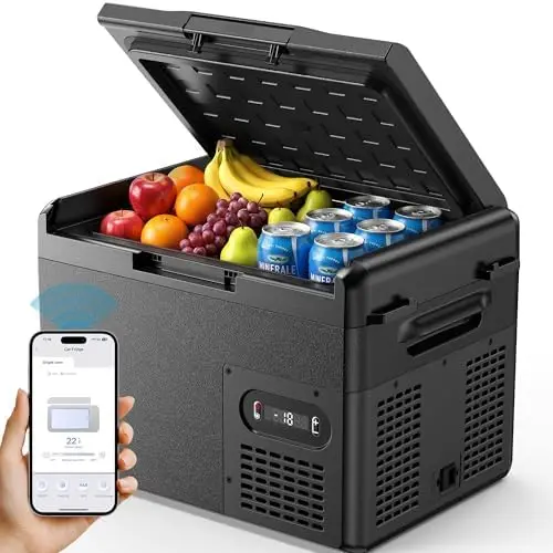 12 Refrigerator - 16QT(15L) Portable Freezer, Electric Cooler for Car Truck RV Van Camping & Road Trip, Fast Cooling
12 Refrigerator - 16QT(15L) Portable Freezer, Electric Cooler for Car Truck RV Van Camping & Road Trip, Fast Cooling