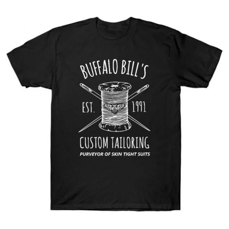 Bill's Custom Tailoring Silence of the lambs Horror movie Hannibal Gift t shirt Scary Cannibal Graphic Clothes All size Tee
Bill's Custom Tailoring Silence of the lambs Horror movie Hannibal Gift t shirt Scary Cannibal Graphic Clothes All size Tee