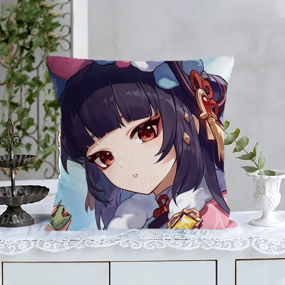 Genshin Impact Yun Jin Decorative Pillowcase Home Decoration Cushion Covers Living Room Ornamental Pillow Sleeping Pillows Cover
Genshin Impact Yun Jin Decorative Pillowcase Home Decoration Cushion Covers Living Room Ornamental Pillow Sleeping Pillows Cover
